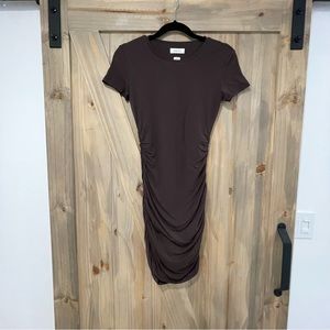 NWOT BABATON Covet Dress Brown XS